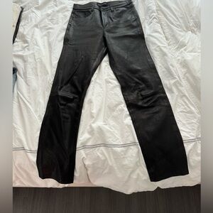 Genuine leather jeans. Great condition